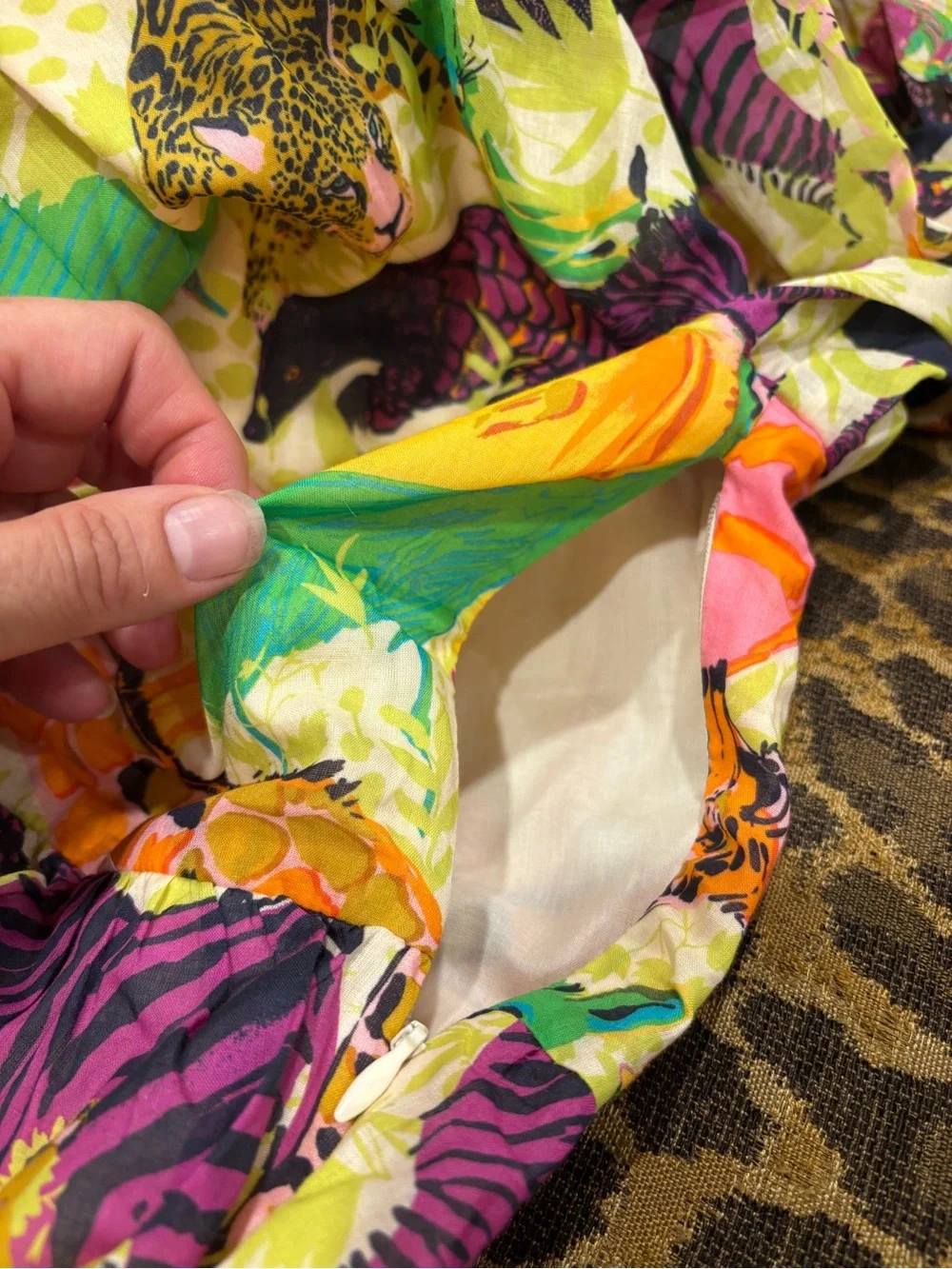 J. Crew colorful printed